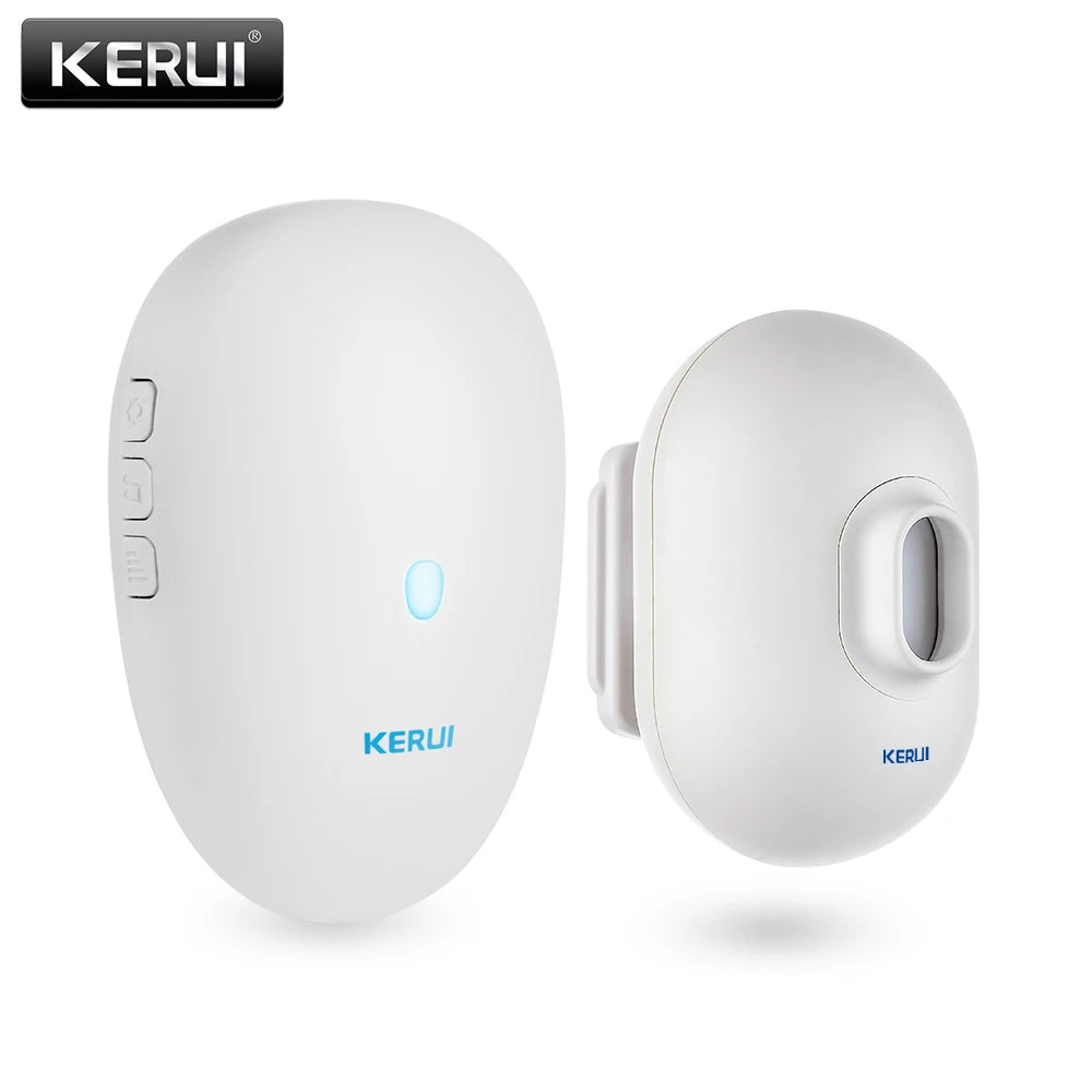 KERUI Driveway Alarm Systems with Waterproof Motion Sensor Welcome Doorbell Car Garage Security Smart Home For Home Security