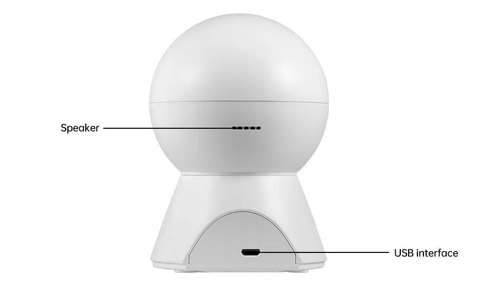 KERUI Indoor Wireless 8MP 4K HD Tuya Smart Mini WiFi IP Camera Security Home Surveillance Camera CCTV With Auto Tracking