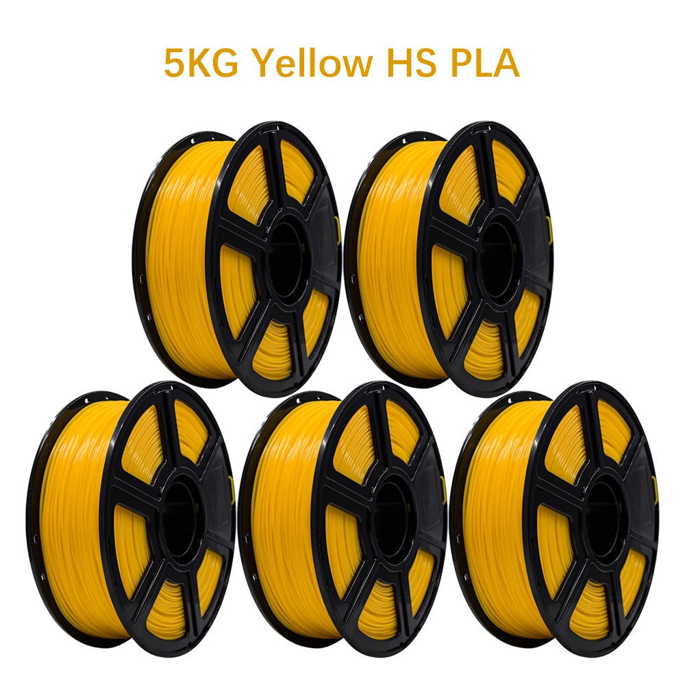 FLASHFORGE 5pcs/lot High Speed PLA/ PETG/ ASA 3d Printer Filament 1.75mm High Toughness Sealed Packaging No Plugs No Warping Low Shrinkage 3d Printer Material