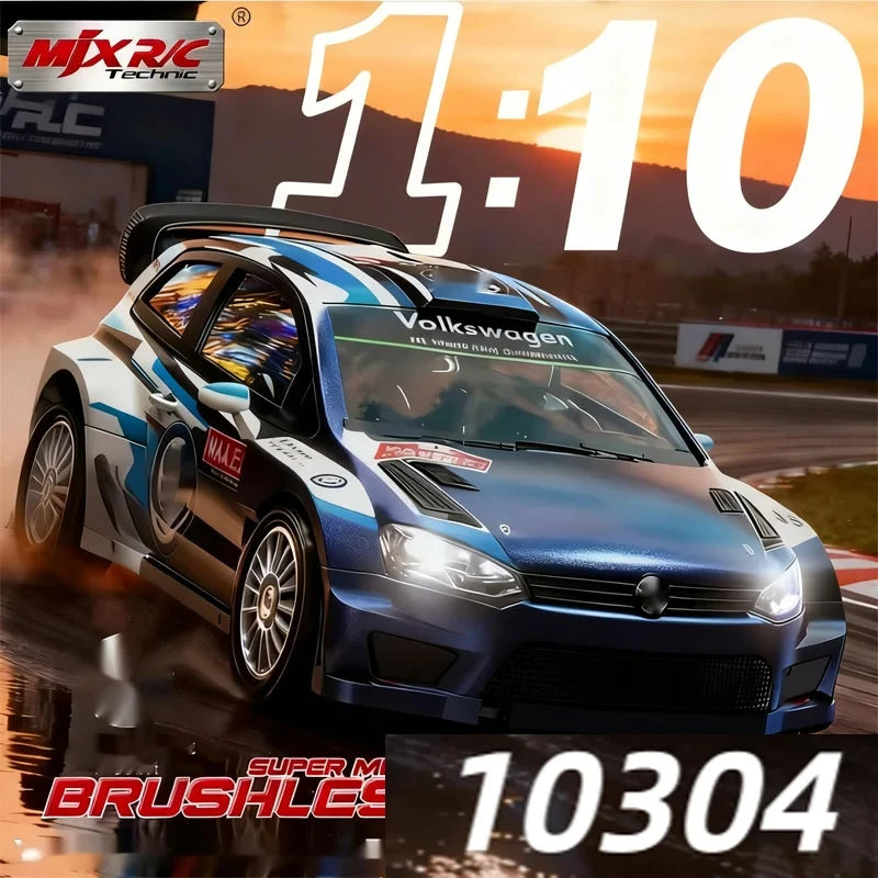 Hyperr Go MJX 10303 10304 1/10 Brushless Motor High Speed Drift Remote Control Car 4WD Drift Climbing Toy Remote Control Vehicle