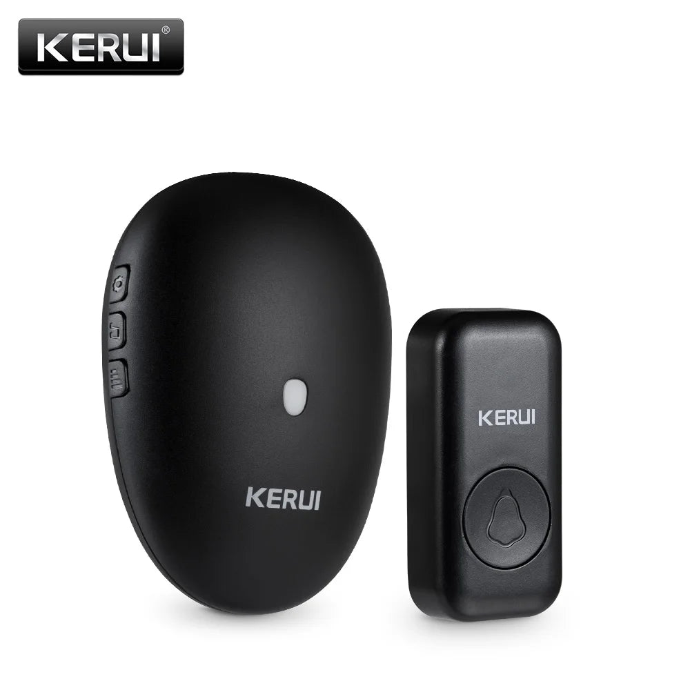 KERUI Doorbell Receiver with Button Smart Wireless Door Bell Welcome Chime with 57 Melodies for Home Security M521