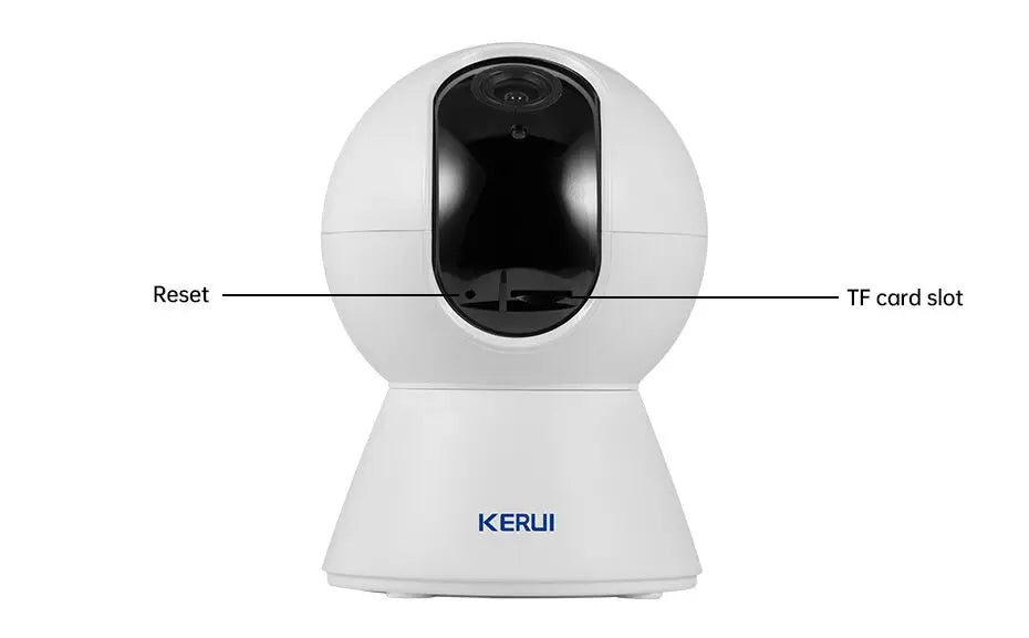 KERUI Indoor Wireless 8MP 4K HD Tuya Smart Mini WiFi IP Camera Security Home Surveillance Camera CCTV With Auto Tracking