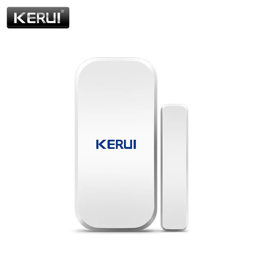KERUI Wireless 433MHz Window Door Magnet Sensor Detector For KR-W181 W184 W204 Home Security Alarm Systems Burglar Anti-theft