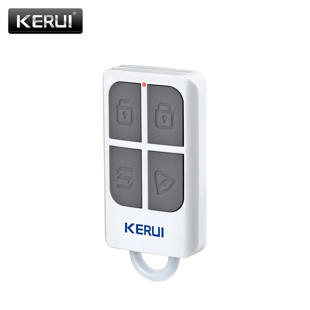 KERUI RC531 Wireless Portable Remote Control 4 Buttons Keychain For WIFI GSM PSTN Home Security Alarm System