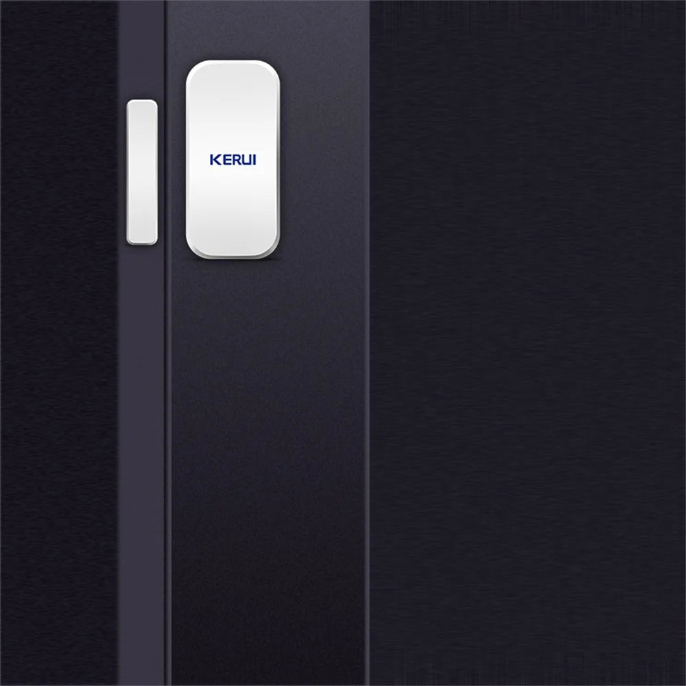 KERUI Wireless 433MHz Window Door Magnet Sensor Detector For KR-W181 W184 W204 Home Security Alarm Systems Burglar Anti-theft