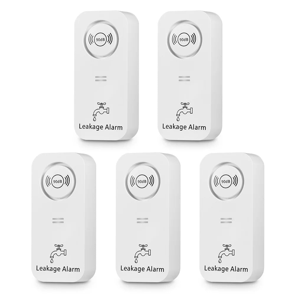 KERUI Water Leakage Alarm Detector 90db Wireless Water Sensor Working for KERUI Alarm System Leak Alert Monitoring Leak and Drip