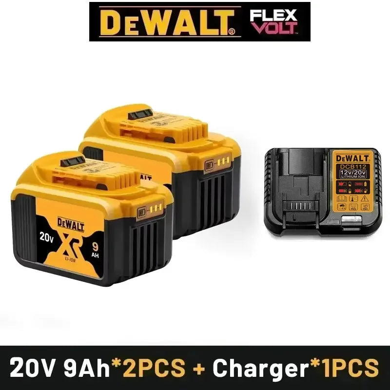 New 100% Original Dewalt 6.0Ah 9.0Ah Battery 20V Original Dewalt Power Tool Battery DCB206 DCB206 20V Battery DCB205 DCB200
