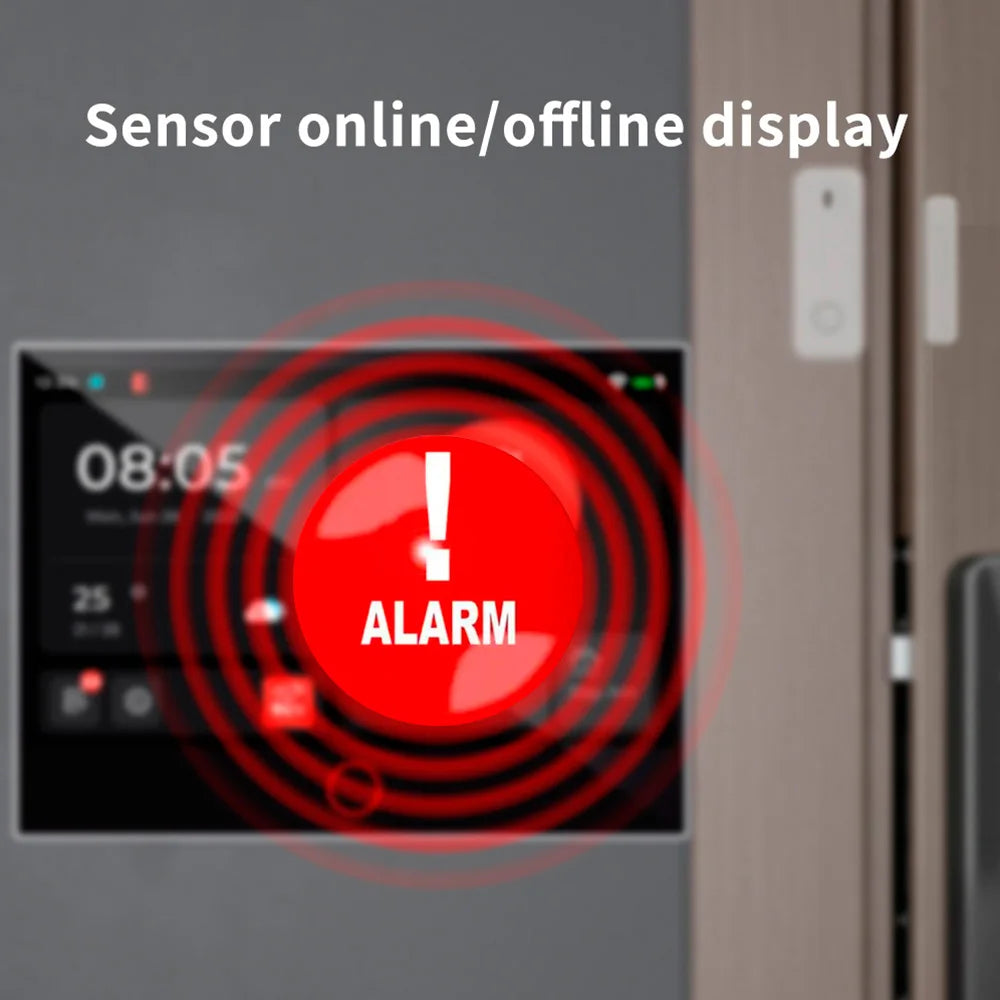 KERUI G70 4G WiFi Security Alarm with 7-inch Large IPS Touch Screen Home Alarm Panel Tuya Smart Control Burglar Anti Theft