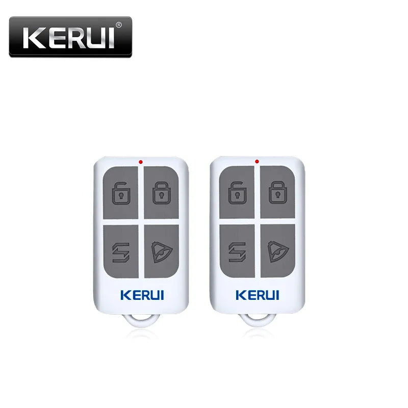 KERUI RC531 Wireless Portable Remote Control 4 Buttons Keychain For WIFI GSM PSTN Home Security Alarm System
