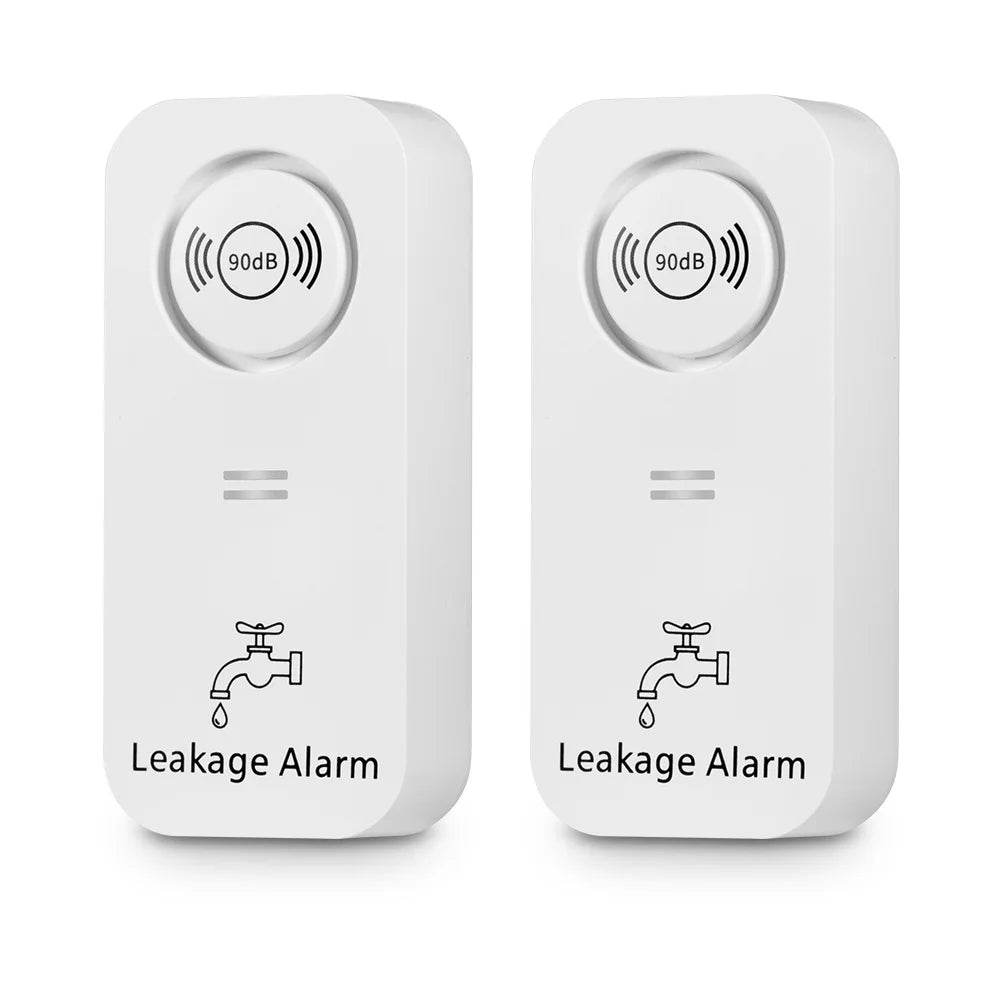 KERUI Water Leakage Alarm Detector 90db Wireless Water Sensor Working for KERUI Alarm System Leak Alert Monitoring Leak and Drip