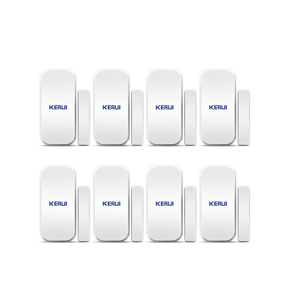 KERUI Wireless 433MHz Window Door Magnet Sensor Detector For KR-W181 W184 W204 Home Security Alarm Systems Burglar Anti-theft
