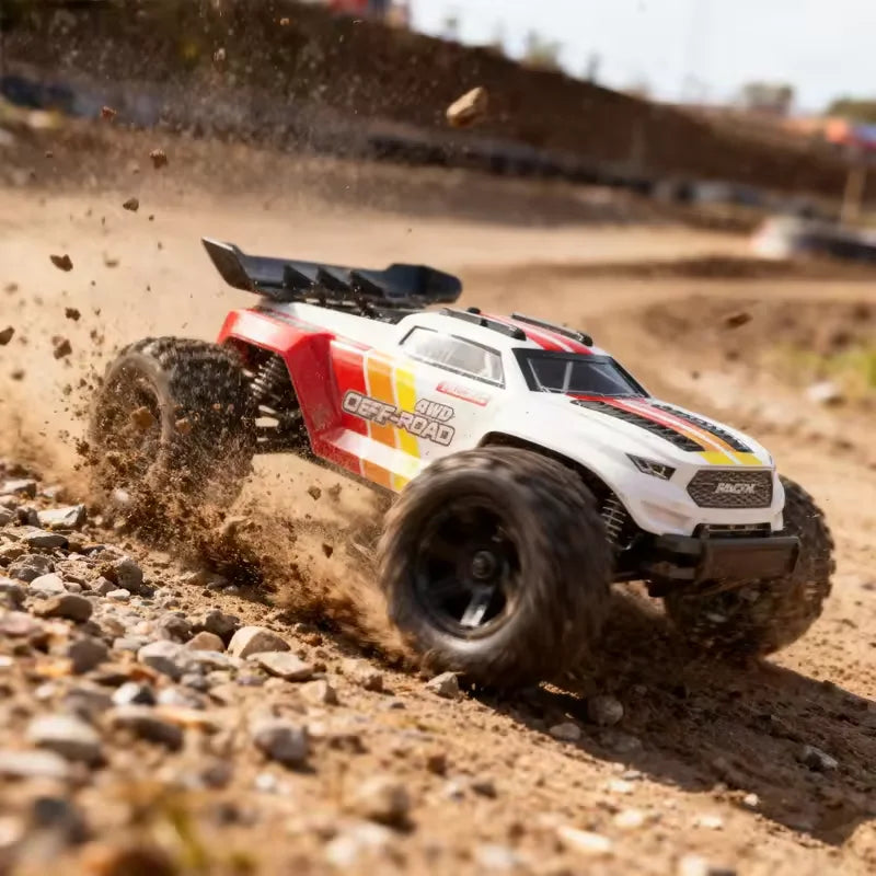 MJX Hyper Go 18208 1/18 Monster Truck 4WD 30km/h Off Road Vehicle 2.4G Remote Control RC Car Toy Gift for Birthday Christmas