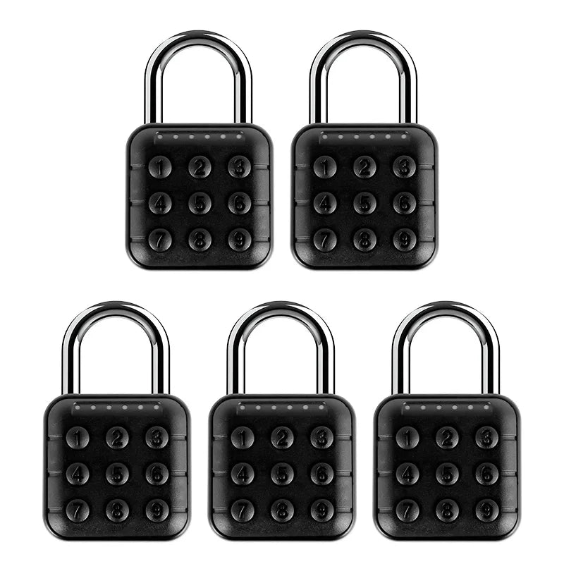 KERUI Waterproof Password Padlock Combination Lock Padlock Door Lock Keyless for House Security Luggage Bag Case Anti-theft Lock