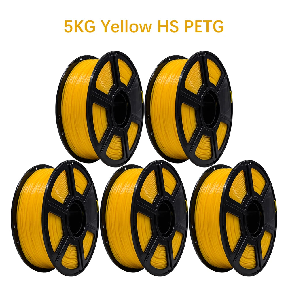 FLASHFORGE 5pcs/lot High Speed PLA/ PETG/ ASA 3d Printer Filament 1.75mm High Toughness Sealed Packaging No Plugs No Warping Low Shrinkage 3d Printer Material