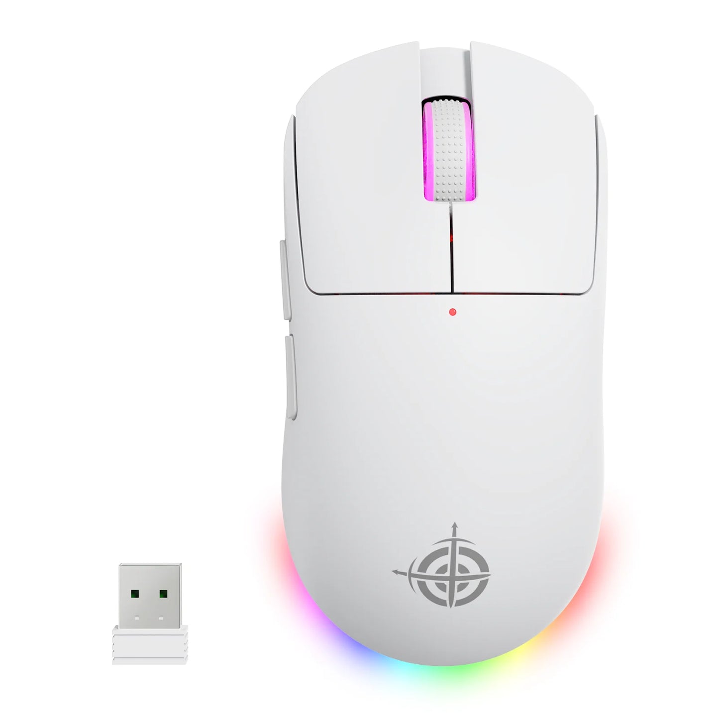 G6 Wireless Gaming Mouse, 24000 DPI Adjustable, 72g Lightweight Mouse, 1000Hz Polling Rate, Tir-Mode BT/2.4G/ Wired for Gamer/Office/PC/Mac