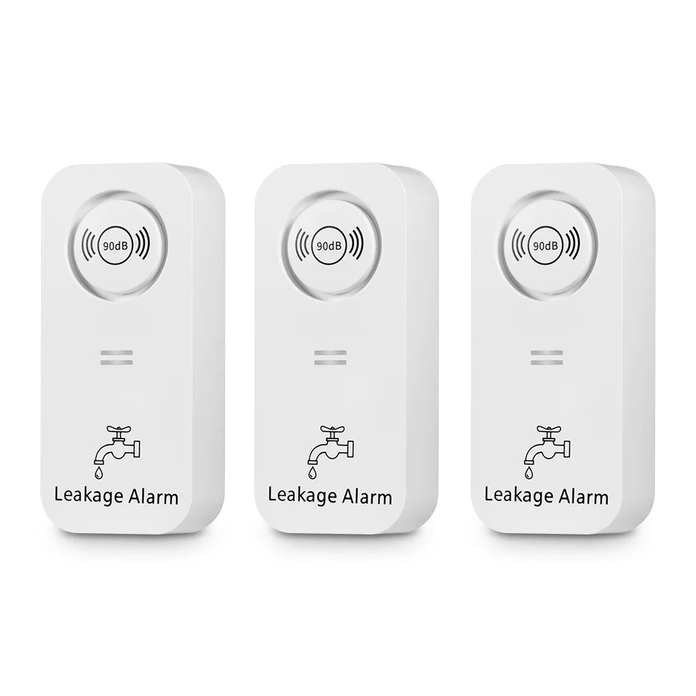 KERUI Water Leakage Alarm Detector 90db Wireless Water Sensor Working for KERUI Alarm System Leak Alert Monitoring Leak and Drip