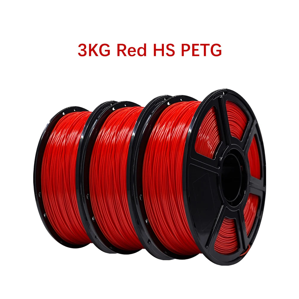 FLASHFORGE 3pcs/lot High Speed PLA/ PETG/ ASA 3d Printer Filament 1.75mm High Toughness Sealed Packaging No Plugs No Warping Low Shrinkage 3d Printer Material