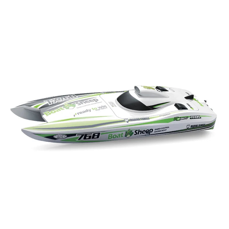 TX768 RC Boat 2.4G Brushless High Speed Remote Control Ship 30km/h Professional Speedboat Watercraft Toys Boys Gift