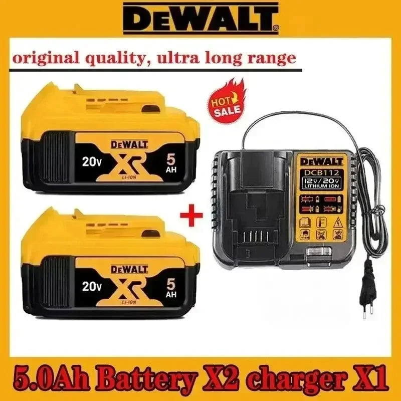 New 100% Original Dewalt 6.0Ah 9.0Ah Battery 20V Original Dewalt Power Tool Battery DCB206 DCB206 20V Battery DCB205 DCB200