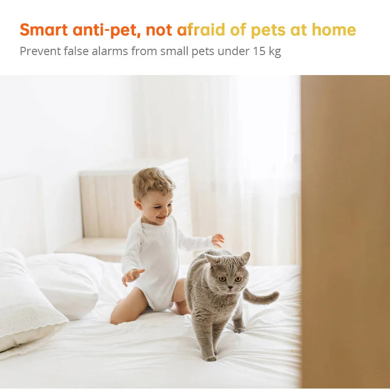 P10 Wireless Anti-pet PIR Motion Sensor Infrared Detector Alarm With Battery For G30 G20 Home Security Alarm System Protection