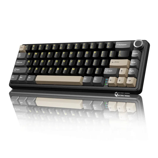 ATTACK SHARK X66 Wireless Mechanical Keyboard with Side Printed PBT Keycaps BT & 2.4G Wireless & Type -C Wired Hot-swap 16 Milli
