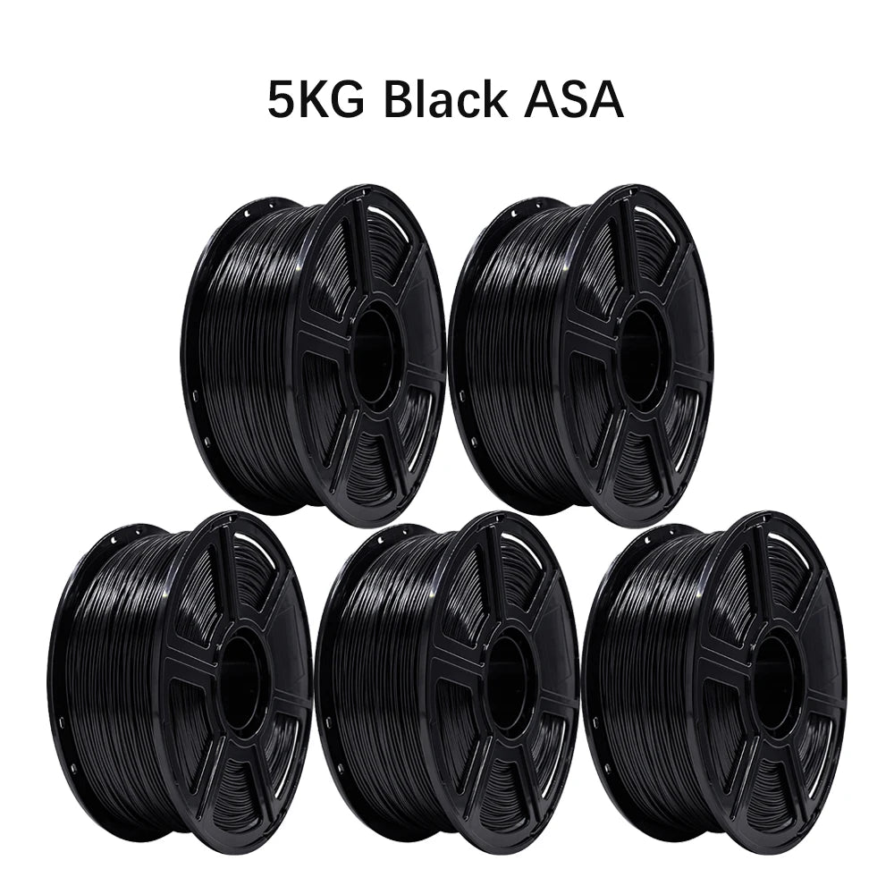 FLASHFORGE 5pcs/lot High Speed PLA/ PETG/ ASA 3d Printer Filament 1.75mm High Toughness Sealed Packaging No Plugs No Warping Low Shrinkage 3d Printer Material