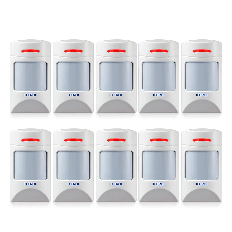 KERUI Anti-Pet PIR Sensor Detector Wireless Alarm Infrared Detector With Long Detect Distance For KERUI W181 W202 Alarm System