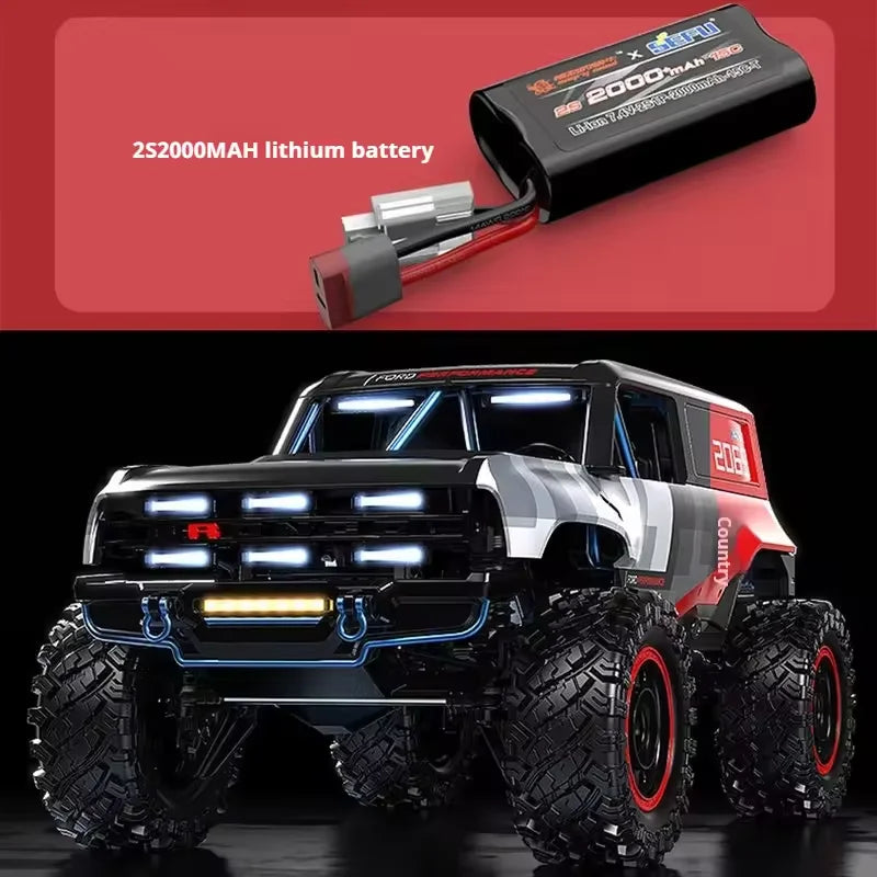 MJX 1:12 H12P Brushless High-Speed Remote Control Car Professional RC Climbing Car Four-Wheel Drive Off-Road Vehicle RTR