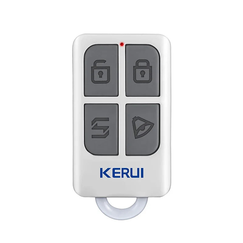 KERUI RC531 Wireless Portable Remote Control 4 Buttons Keychain For WIFI GSM PSTN Home Security Alarm System