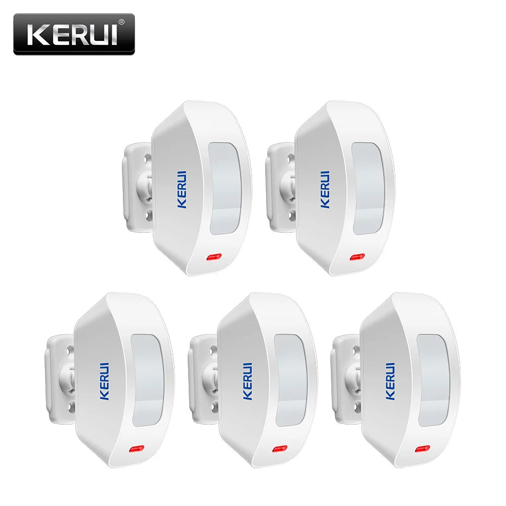 KERUI P817 Wireless PIR Infrared Curtain Motion Detector Sensor Burglar Alarm System Detector for W181 W202 W204 KERUI Alarm