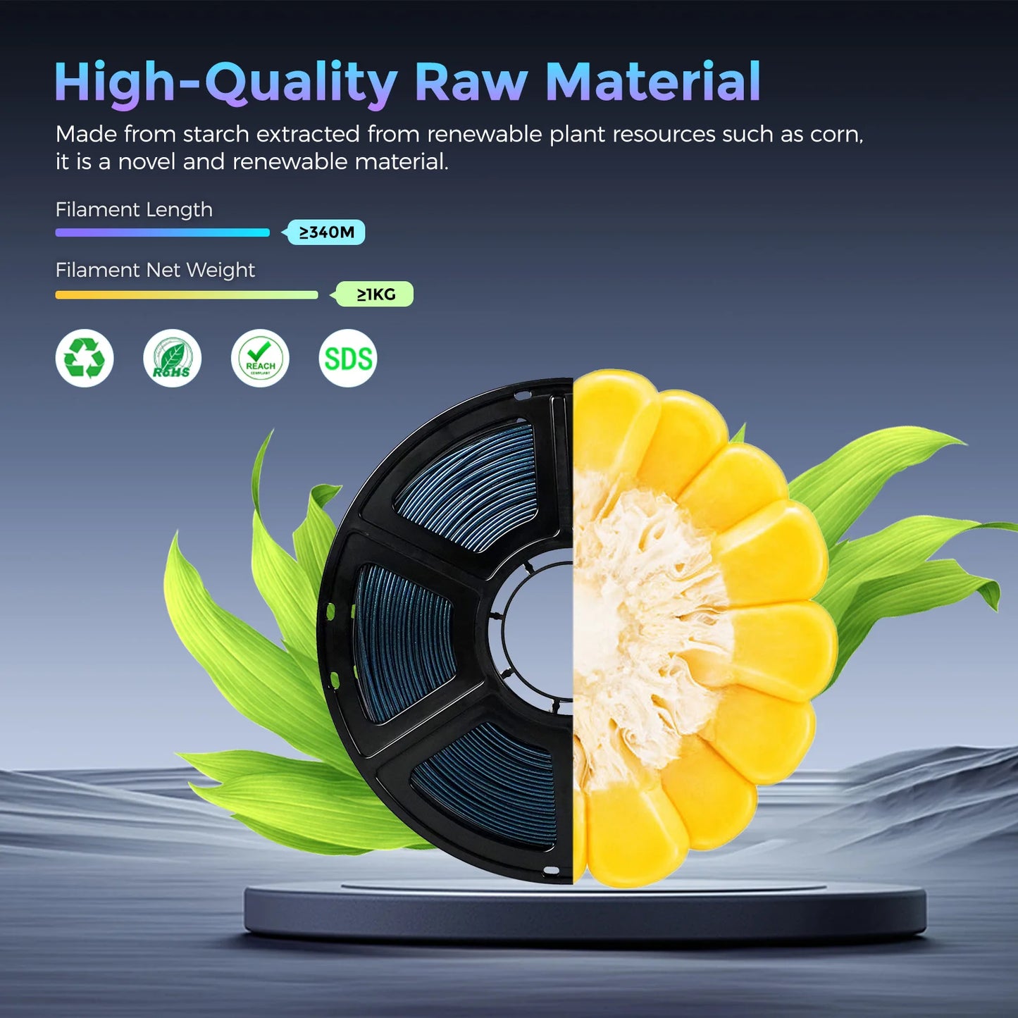 FLASHFORGE 3pcs/lot High Speed PLA/ PETG/ ASA 3d Printer Filament 1.75mm High Toughness Sealed Packaging No Plugs No Warping Low Shrinkage 3d Printer Material