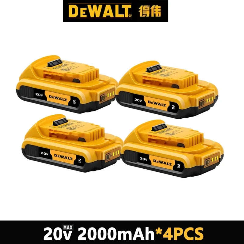New 100% Original Dewalt 6.0Ah 9.0Ah Battery 20V Original Dewalt Power Tool Battery DCB206 DCB206 20V Battery DCB205 DCB200