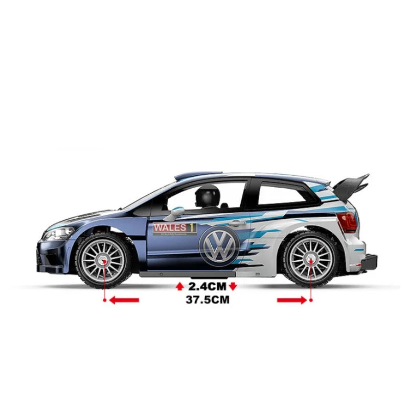 MJX HYPER GO 7304 1/7 WRC Rally Car 4WD Brushless 2.4G Remote Control Endurance Race Simulation Drift Car Toys As Gift