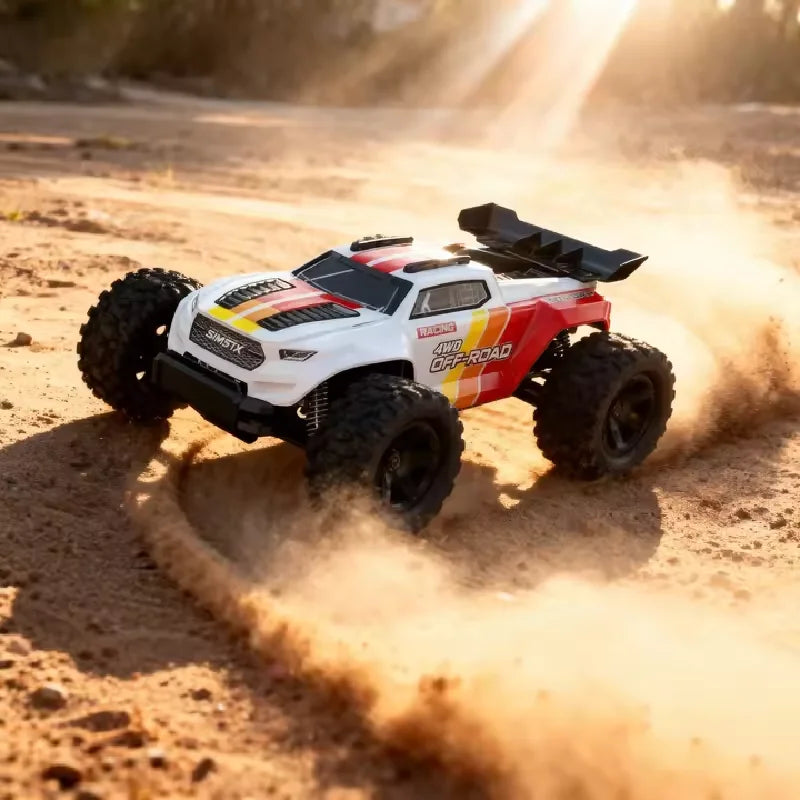 MJX Hyper Go 18208 1/18 Monster Truck 4WD 30km/h Off Road Vehicle 2.4G Remote Control RC Car Toy Gift for Birthday Christmas