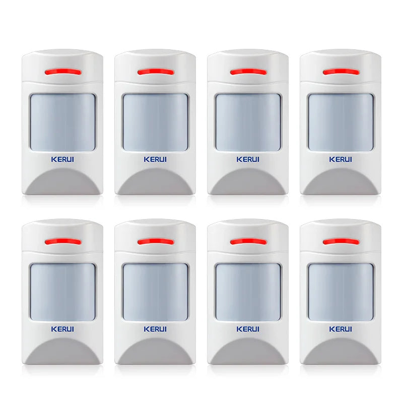 KERUI Anti-Pet PIR Sensor Detector Wireless Alarm Infrared Detector With Long Detect Distance For KERUI W181 W202 Alarm System