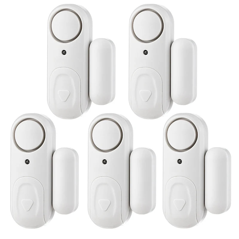 KERUI Wireless Window Door Magnets Sensor Detector with Battery Door Sensor Security Alarm for Home Security Work Independently