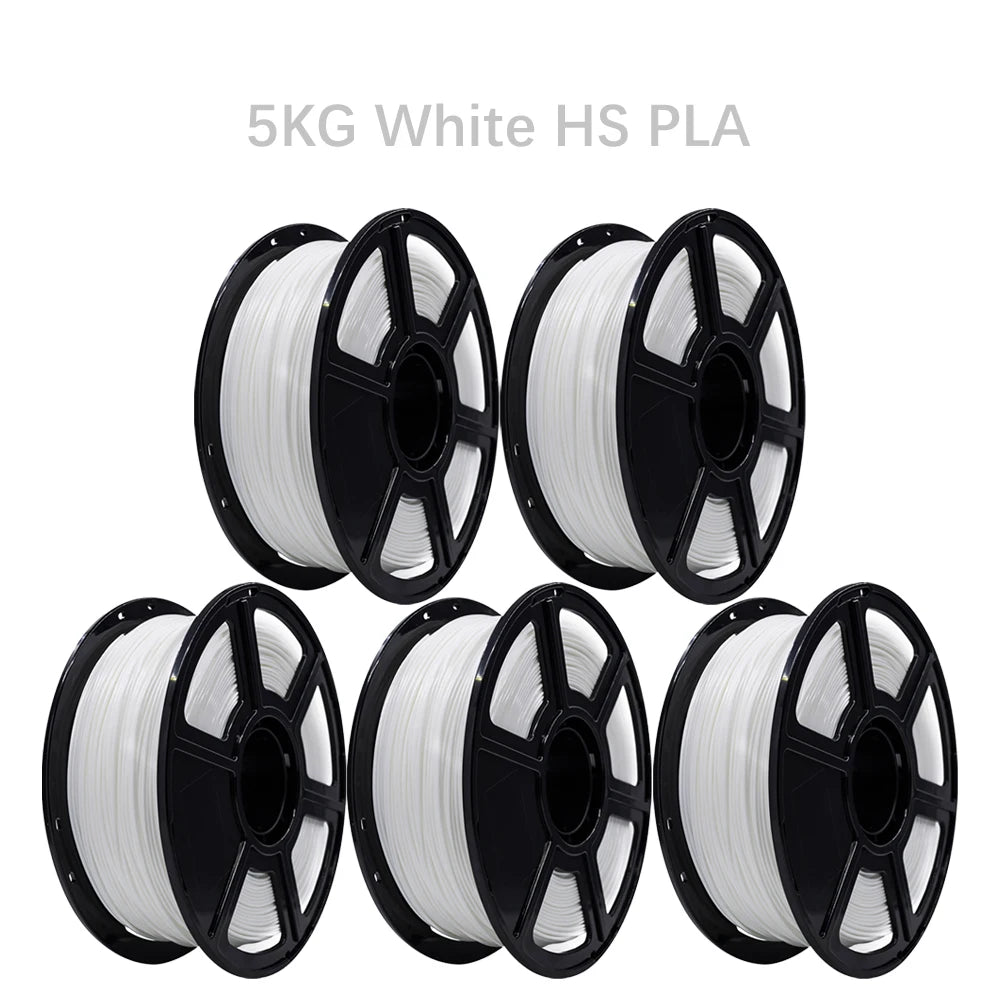 FLASHFORGE 5pcs/lot High Speed PLA/ PETG/ ASA 3d Printer Filament 1.75mm High Toughness Sealed Packaging No Plugs No Warping Low Shrinkage 3d Printer Material