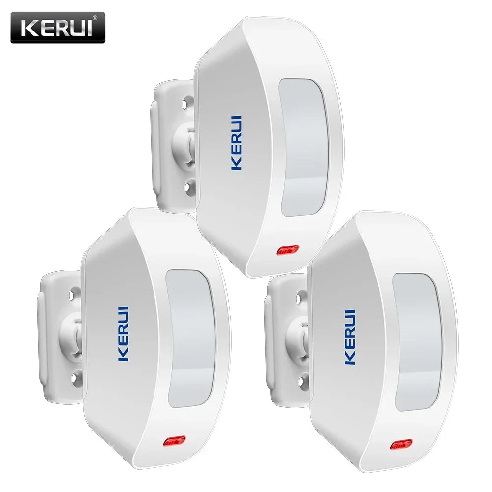 KERUI P817 Wireless PIR Infrared Curtain Motion Detector Sensor Burglar Alarm System Detector for W181 W202 W204 KERUI Alarm