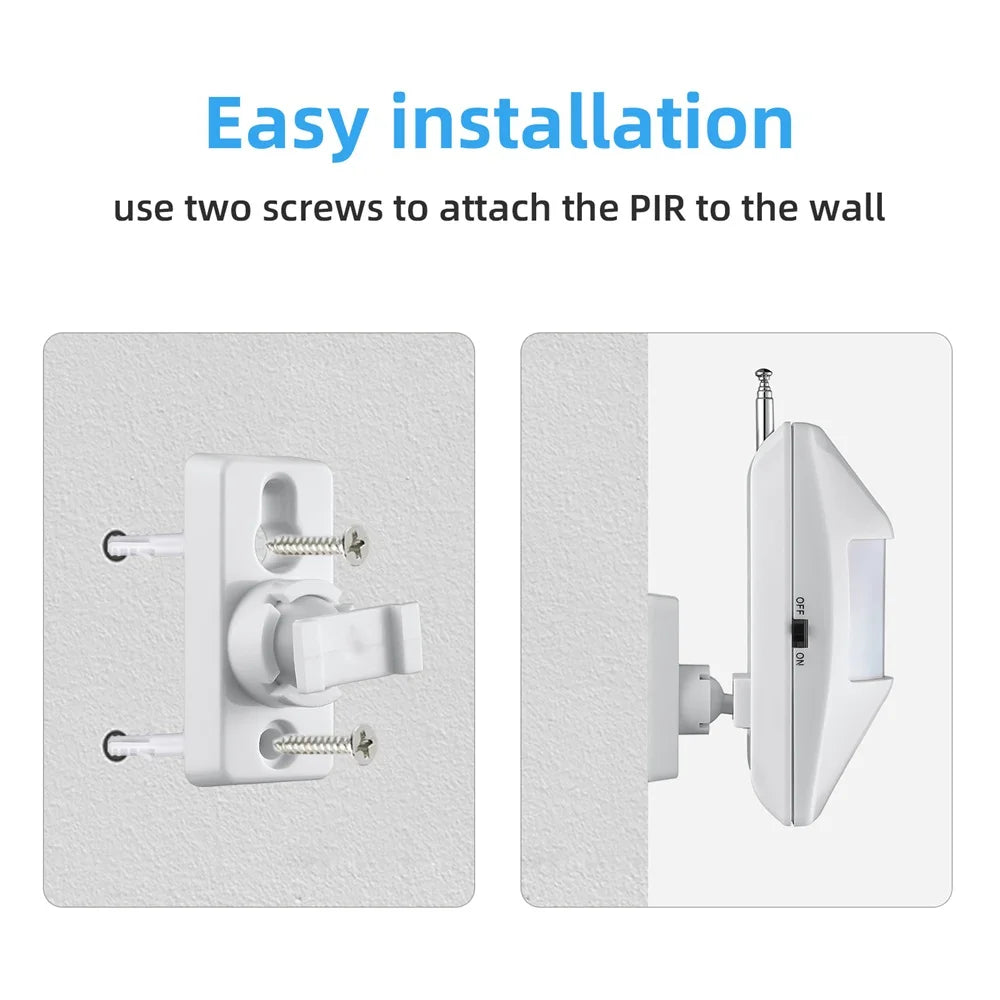 KERUI Wireless PIR Motion Sensor Alarm Infrared Detector For GSM WIFI W181 W202 Home Burglar Anti-Theft Alarm System Security