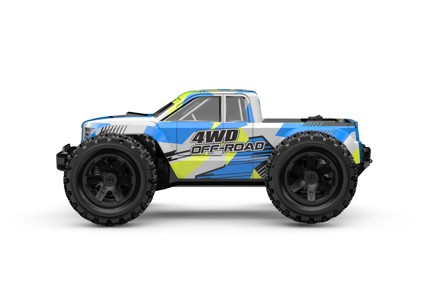 MJX Hyper Go 18208 1/18 Monster Truck 4WD 30km/h Off Road Vehicle 2.4G Remote Control RC Car Toy Gift for Birthday Christmas