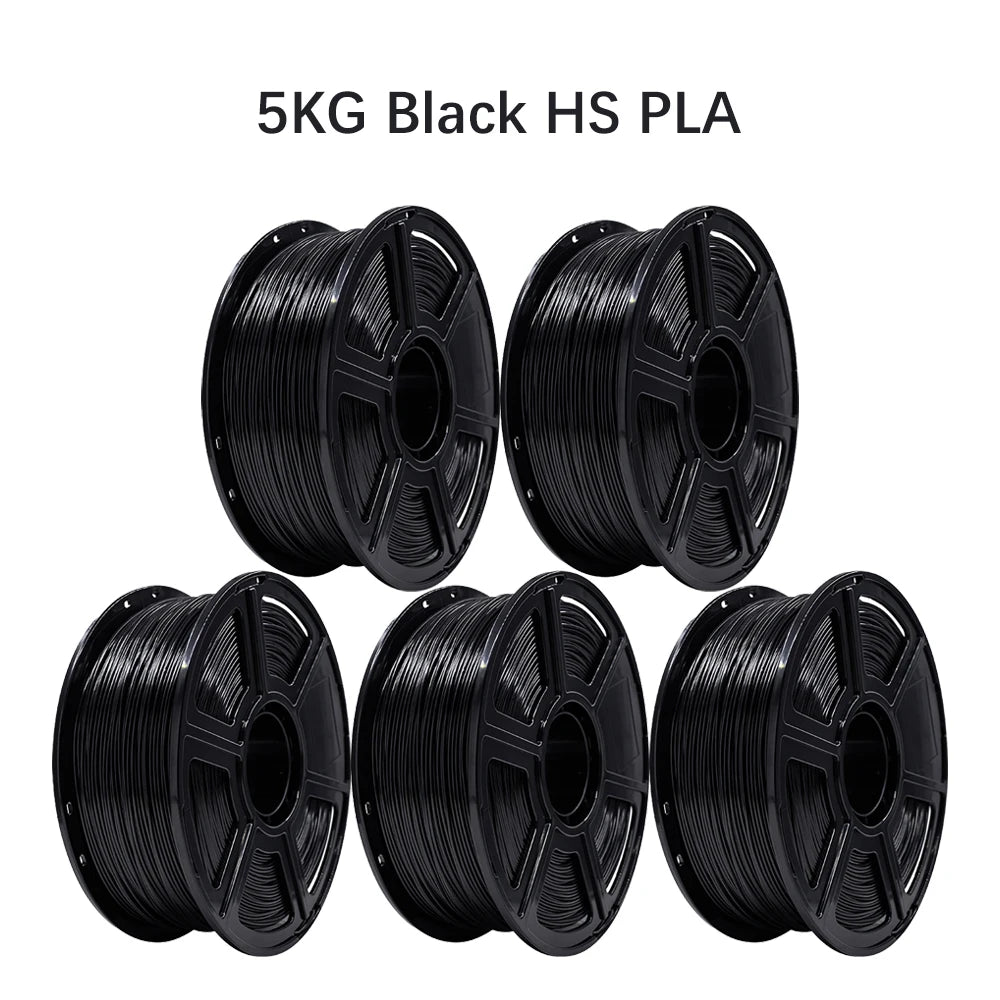 FLASHFORGE 5pcs/lot High Speed PLA/ PETG/ ASA 3d Printer Filament 1.75mm High Toughness Sealed Packaging No Plugs No Warping Low Shrinkage 3d Printer Material