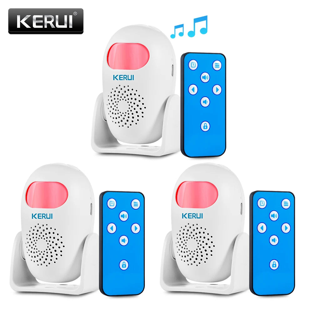 KERUI M120 PIR Motion Sensor Alarm Infrared Anti-Theft Burglar Welcome Chime Human Motion Detector Garage Shop Home Security