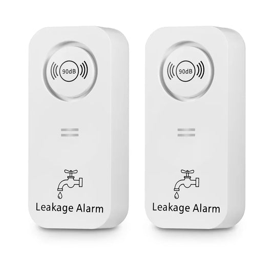 KERUI Water Leakage Alarm Detector 90db Wireless Water Sensor Working for KERUI Alarm System Leak Alert Monitoring Leak and Drip