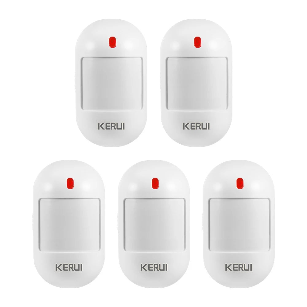 KERUI Wireless PIR Motion Sensor Infrared Detector Alarm With Battery For W202 W181 Home Security Alarm System Protection