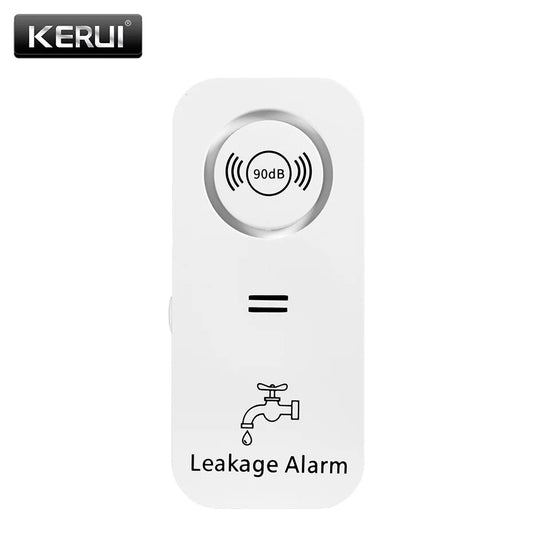 KERUI Wireless Water Sensor 90db Alarm Water Leak Detector Leak Alert Monitoring of Leaks Sensitive Leak and Drip Alarm For Home